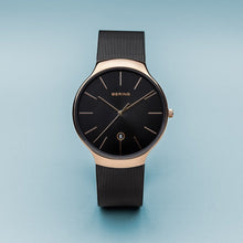 Load image into Gallery viewer, Bering Classic Collection 38mm Black Milanese Strap