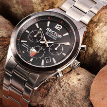 Load image into Gallery viewer, Sector 770 Solar Silver Chronograph