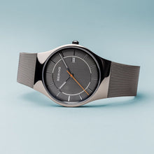 Load image into Gallery viewer, Bering Classic Polished Silver Mesh Watch