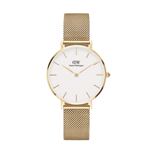 Load image into Gallery viewer, Petite 36 Evergold Gold &amp; White Watch