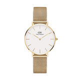 Daniel Wellington Petite 36 Evergold Gold & White Watch