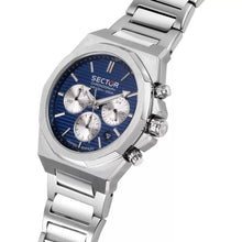 Load image into Gallery viewer, Sector 960 Blue Dial Silver Bracelet Chronograph