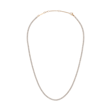 Load image into Gallery viewer, Daniel Wellington Classic Tennis Necklace Rose Gold