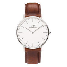 Load image into Gallery viewer, Classic 40 St Mawes Silver &amp; White Watch