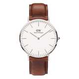 Daniel Wellington Classic 40 St Mawes Silver & White Watch