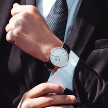 Load image into Gallery viewer, Daniel Wellington Classic 40 Sheffield Rose Gold &amp; White Watch