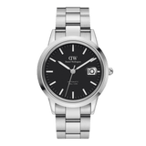 Daniel Wellington Iconic Link Automatic 40 Silver & Black Watch