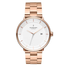Load image into Gallery viewer, Nordgreen Women's Philosopher 36mm Rose Gold Watch