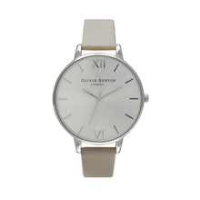 Load image into Gallery viewer, Olivia Burton Big Dial Silver Case Grey Watch - Grey