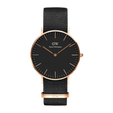 Daniel Wellington Classic 40 Cornwall Rose Gold & Black Watch