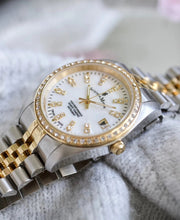 Load image into Gallery viewer, JDM Inspiration 36mm Two Tone Gold Jewel Watch