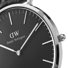 Load image into Gallery viewer, Classic 40 Sheffield Silver &amp; Black Watch