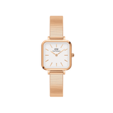 Daniel Wellington Quadro Studio 22x22 Rose Gold & White Watch