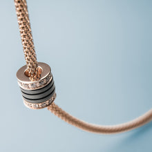 Load image into Gallery viewer, BERING Arctic Symphony Polished Rose Gold Detachable Charm Set