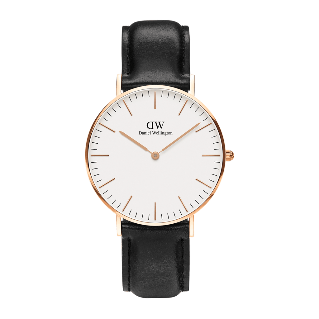 Daniel Wellington Classic 40 Sheffield Rose Gold & White Watch