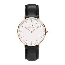 Load image into Gallery viewer, Daniel Wellington Classic 40 Sheffield Rose Gold &amp; White Watch