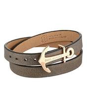 Load image into Gallery viewer, Paul Hewitt North Bound Rose Gold / Grey Bracelet - S