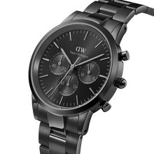 Load image into Gallery viewer, Iconic Chronograph 42 Link Black Sunray Watch