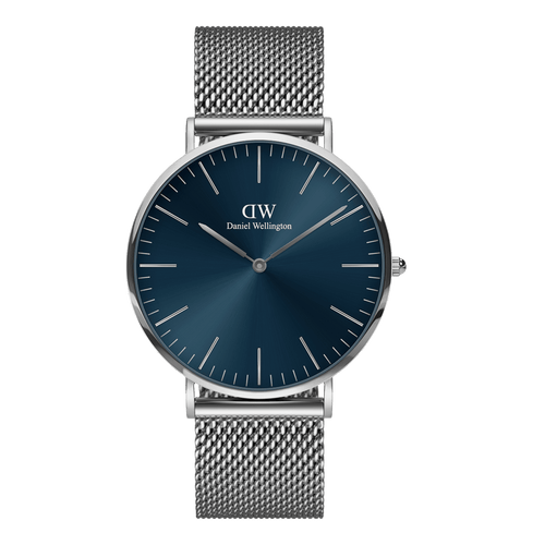 Classic 40 Sterling Silver Arctic Watch