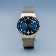 Load image into Gallery viewer, Bering Classic Brushed Grey Silver Mesh Watch