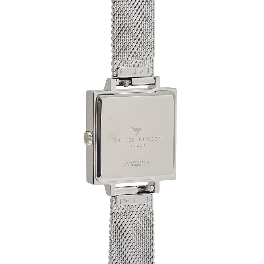 Olivia Burton 3D Butterfly Silver Watch - Silver