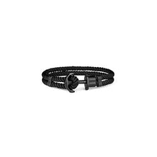 Load image into Gallery viewer, Paul Hewitt Phrep Nylon Black / Black Bracelet - XL