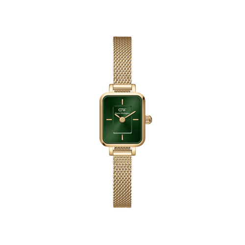 Quadro Mini Evergold Emerald Watch