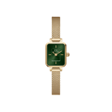 Daniel Wellington Quadro Mini Evergold Emerald Watch