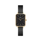 Daniel Wellington Quadro 20X26 Pressed Ashfield Gold & White Watch