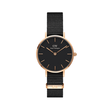 Load image into Gallery viewer, Daniel Wellington Petite 32 Cornwall Rose Gold &amp; Black Watch