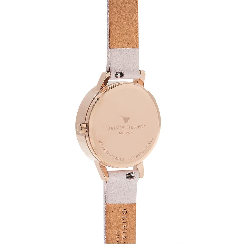 Olivia Burton Semi Precious Rose Gold Watch - Gold