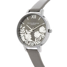 Load image into Gallery viewer, Olivia Burton Lace Detail Silver Watch - Silver