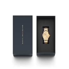 Load image into Gallery viewer, Daniel Wellington Iconic Link Unitone 28 Gold Watch