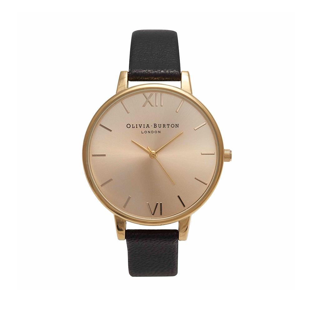 Olivia Burton Big Dial Gold Watch - Gold