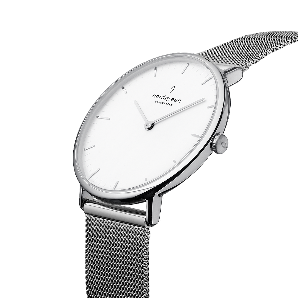 Nordgreen Women's Native 28mm Silver Watch