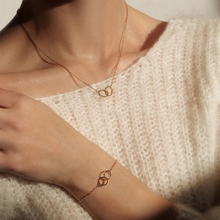 Load image into Gallery viewer, Elan Unity Bracelet Rose Gold