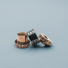 Load image into Gallery viewer, BERING Arctic Symphony Polished Rose Gold Detachable Charm Set