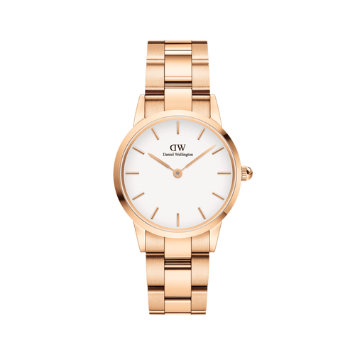Iconic Link 36 Rose Gold & White Watch
