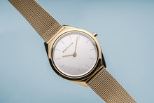 Load image into Gallery viewer, Bering Ultra Slim Polished Gold Watch