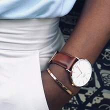 Load image into Gallery viewer, Daniel Wellington Classic 40 St Mawes Rose Gold &amp; White Watch