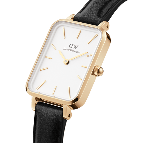 Quadro 20X26 Pressed Sheffield Gold & White Watch