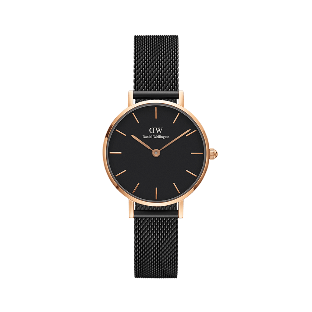 Daniel Wellington Petite 32 Ashfield Rose Gold & Black Watch