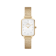 Load image into Gallery viewer, Daniel Wellington Quadro 20x26 Lumine Gold Mother of Pearl White Watch