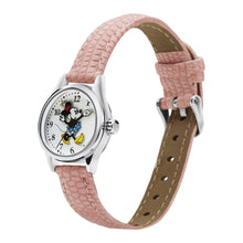 Load image into Gallery viewer, Disney Petite Minnie Croco Pink Watch