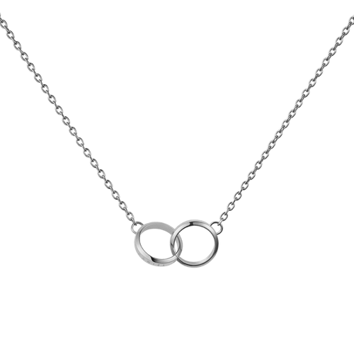 Elan Unity Necklace Siver