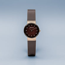 Load image into Gallery viewer, Bering Classic Polished Rose Gold Swarovski Watch