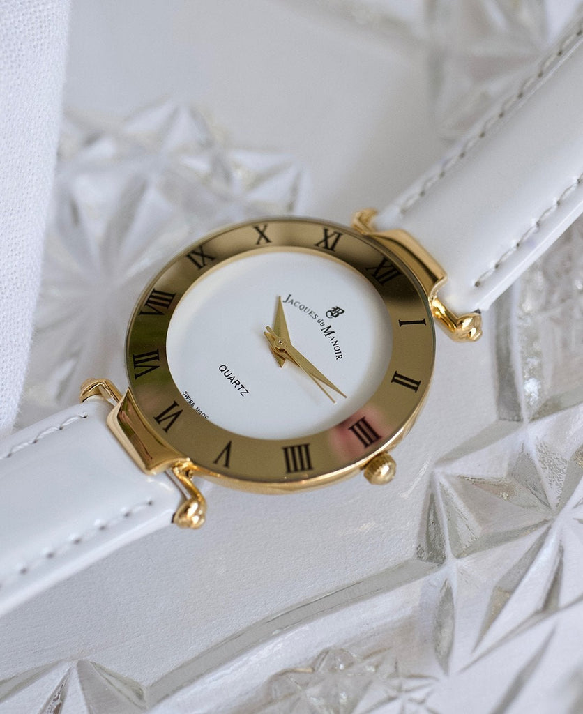 JDM Coupole Classic White Watch