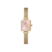 Load image into Gallery viewer, Daniel Wellington Quadro Mini Evergold Blush Watch