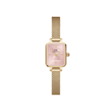 Daniel Wellington Quadro Mini Evergold Blush Watch