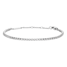 Load image into Gallery viewer, Classic Tennis Bracelet Silver